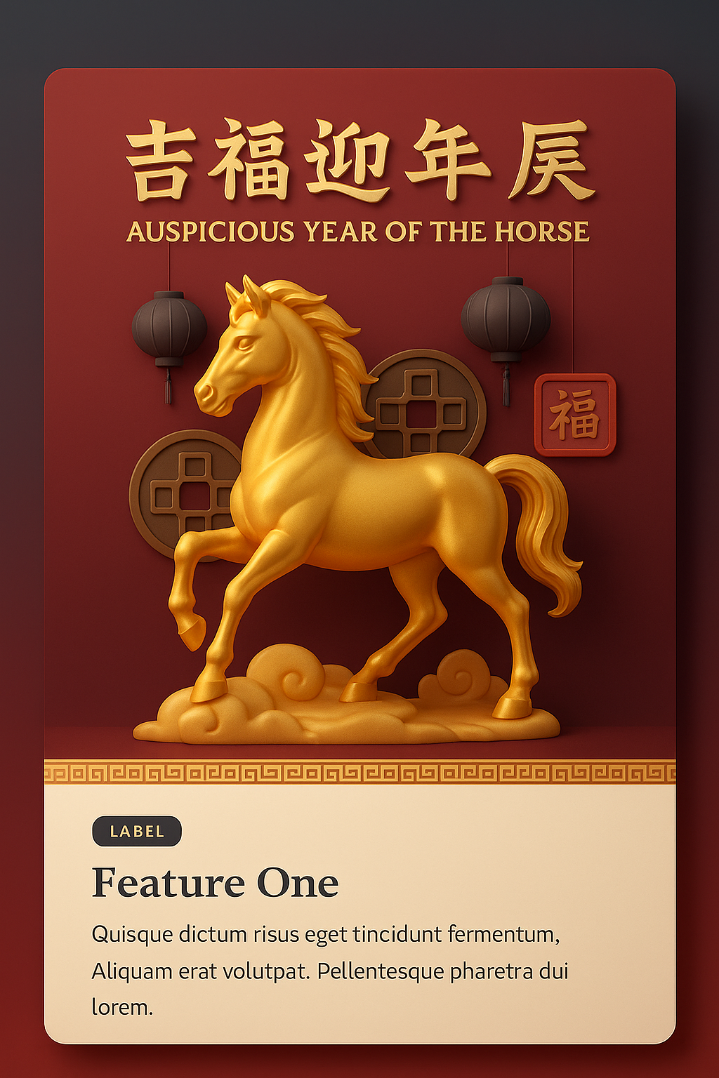 Golden Horse Festival Celebration for the Year of the Horse