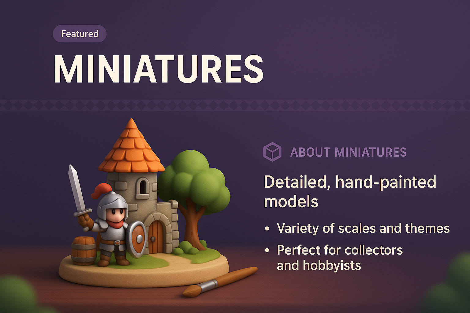 Miniature Models: Hand-Painted Collectibles for Enthusiasts