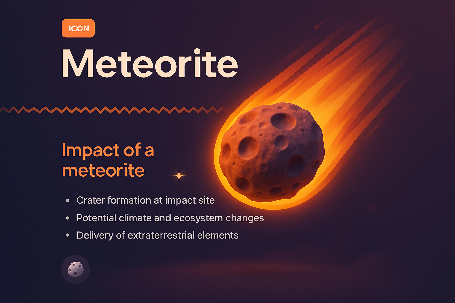 Meteorite Impact: Effects on Climate and Ecosystems