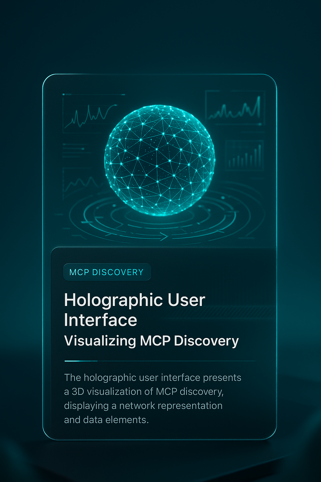Holographic User Interface Visualization of MCP Discovery