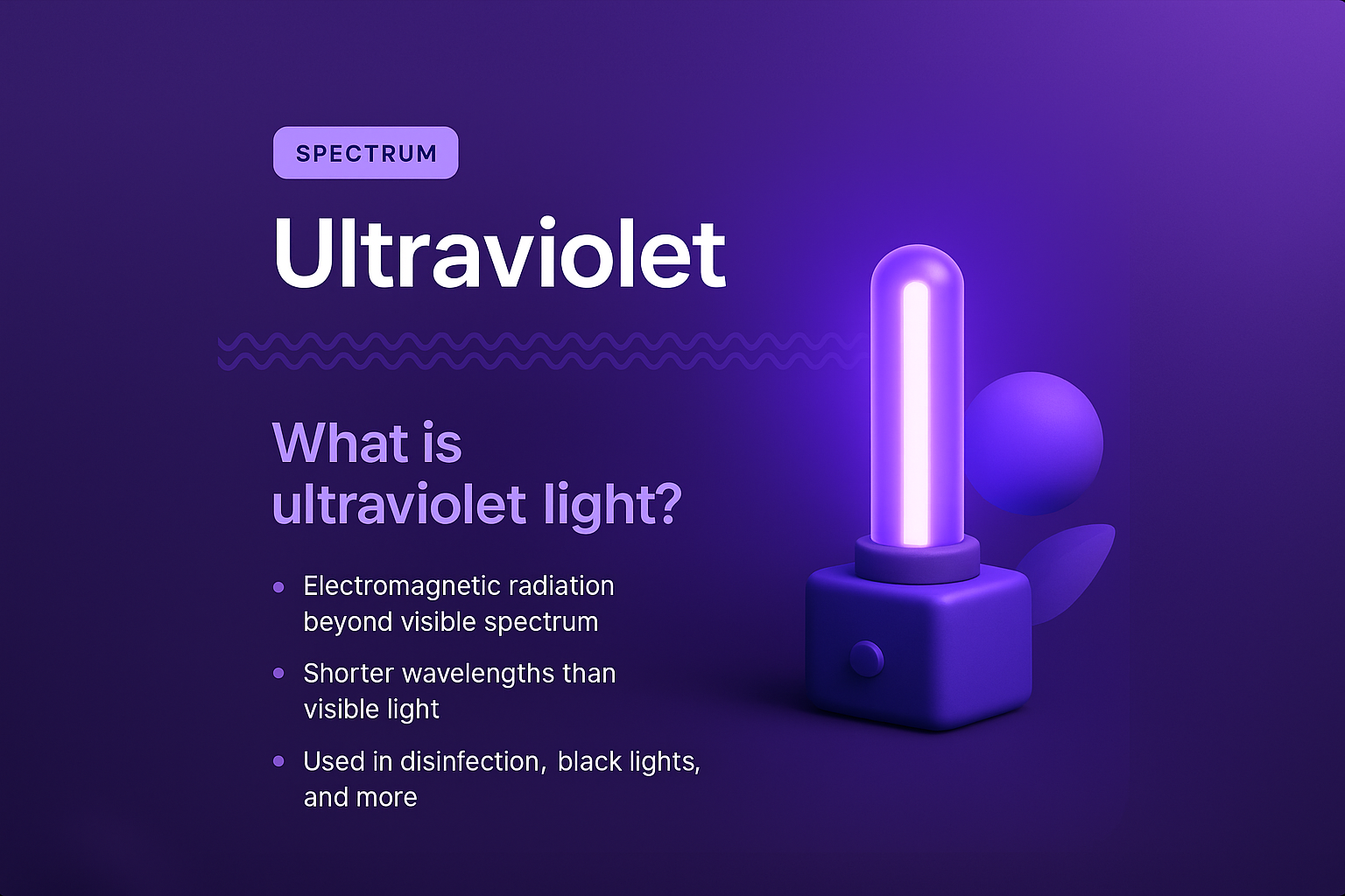Stylish Landing Page Design Featuring Ultraviolet Theme