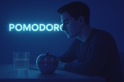 Focused Pomodoro Technique in Stylish Realism