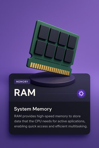 3D RAM Memory Module Design with Description