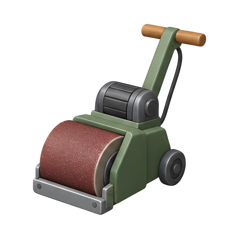 heavy-duty floor sanding machine