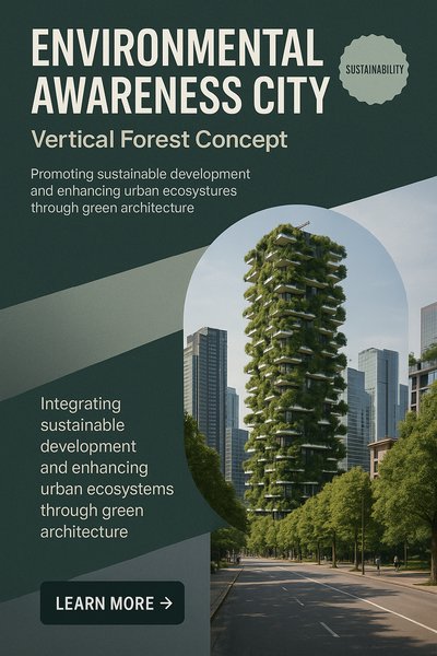 Vertical Forest Concept: A Sustainable Urban Oasis