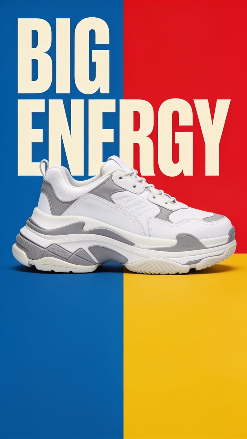 colorblock dad shoes collection
