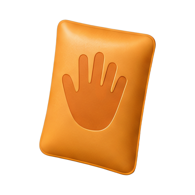 Portable hand warmer packet