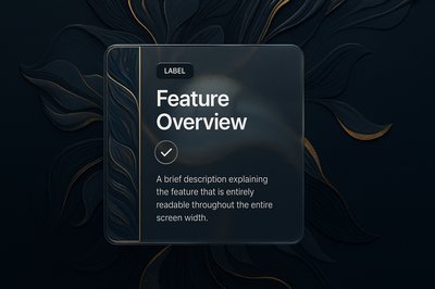 Elegant Black and Gold Floral Pattern Background Design