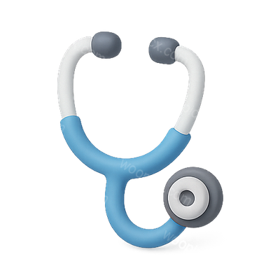 Stylized Medical Stethoscope Icon