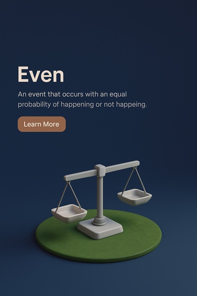 3D Scene of Balance with Dark Background and Text Elements