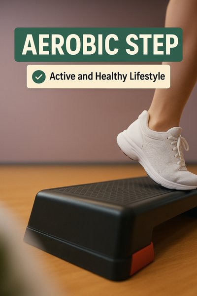 Fitness Promotion Featuring Aerobic Step for Active Lifestyle