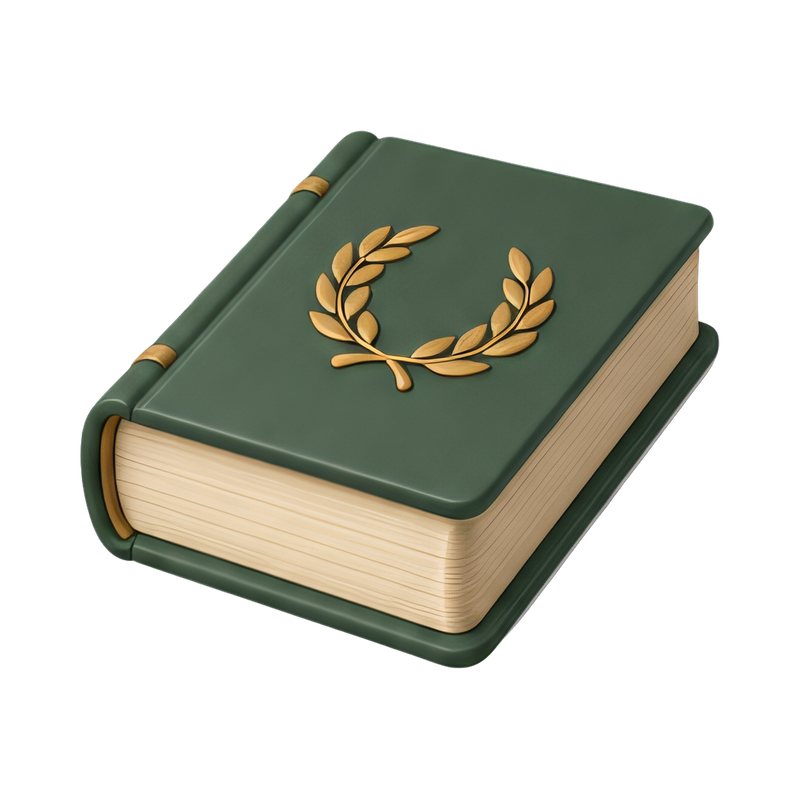 Thick Latin Dictionary on Table