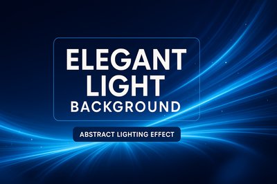 Abstract Elegant Light Background with Dynamic Lighting Effects
