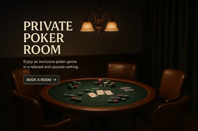 Elegant Private Poker Room for Exclusive Games