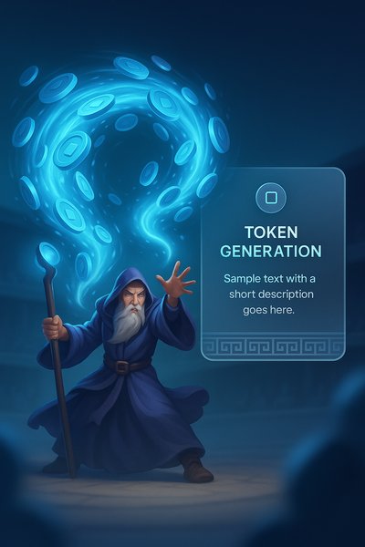 Mystical Token Whirlwind by Wizard in Arena