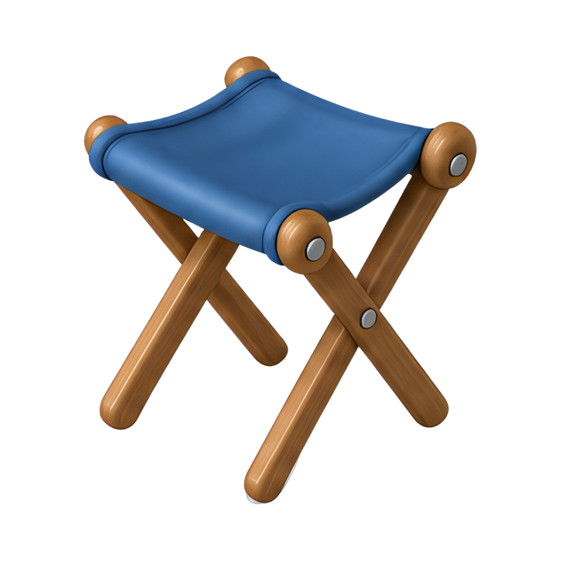 market folding stool display