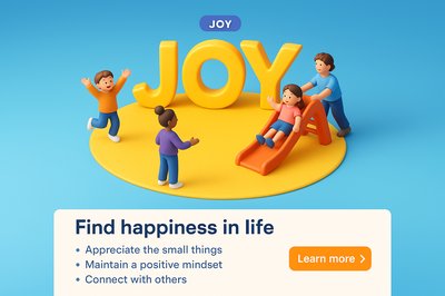 Colorful 3D Scene Featuring Joyful Characters and Playful Elements