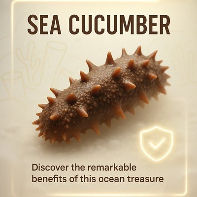 Engaging Sea Cucumber Infographic Carousel Slide Design