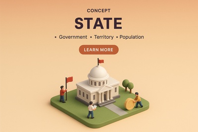 3D Miniature Scene Depicting State Concepts