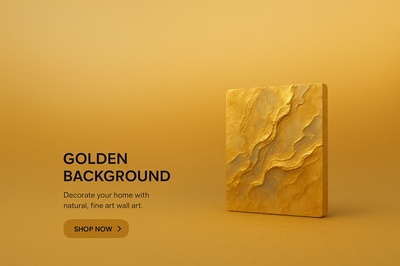 Elegant Golden Abstract Background for Home Decor