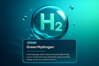 Cutting Edge Green Hydrogen Element in 3D Bubble