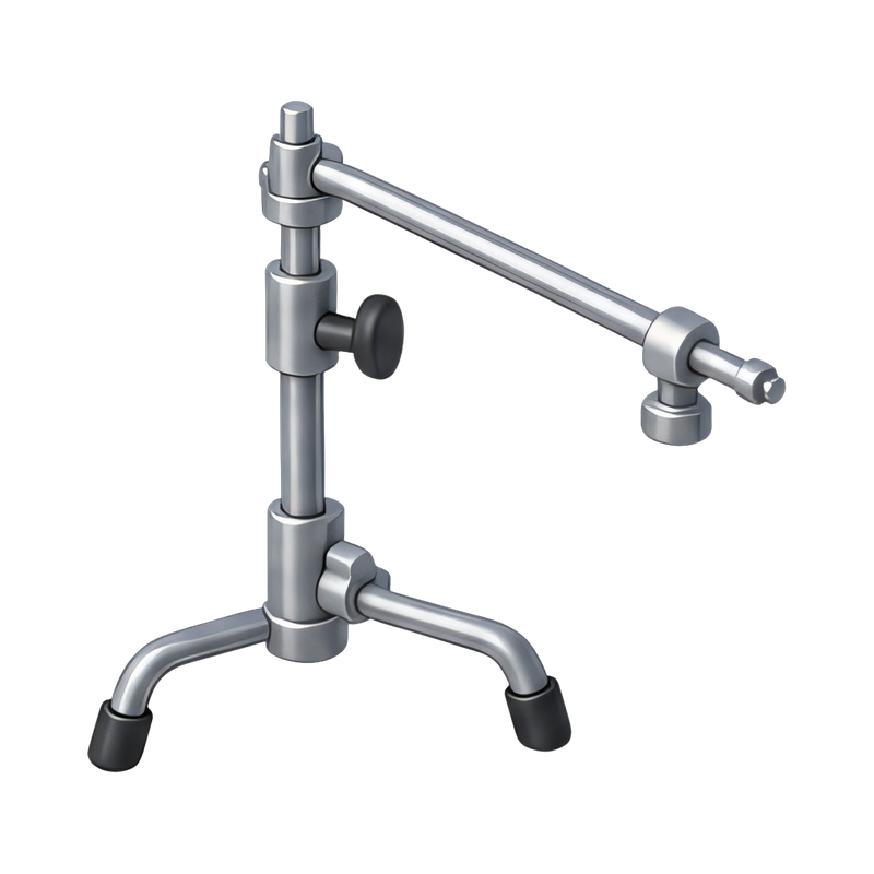 C-stand with adjustable arm