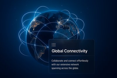 Global Connectivity: Earth at Night from Space