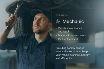 Professional Mechanic Services - Automotive Maintenance and Repair