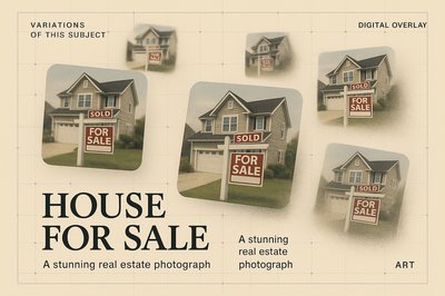 Stunning Suburban Home for Sale with Digital Overlays