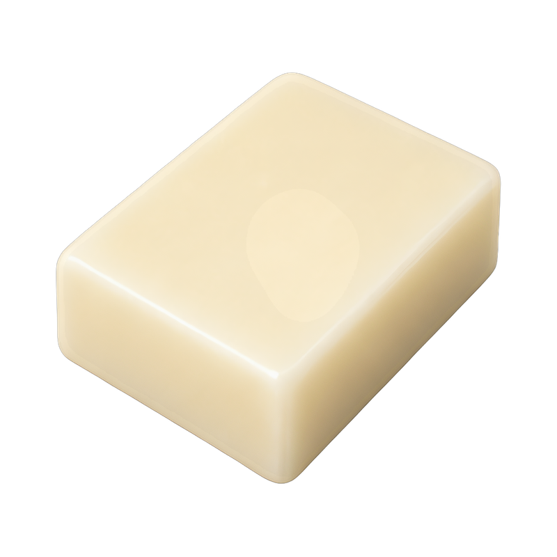 smooth paraffin wax slab