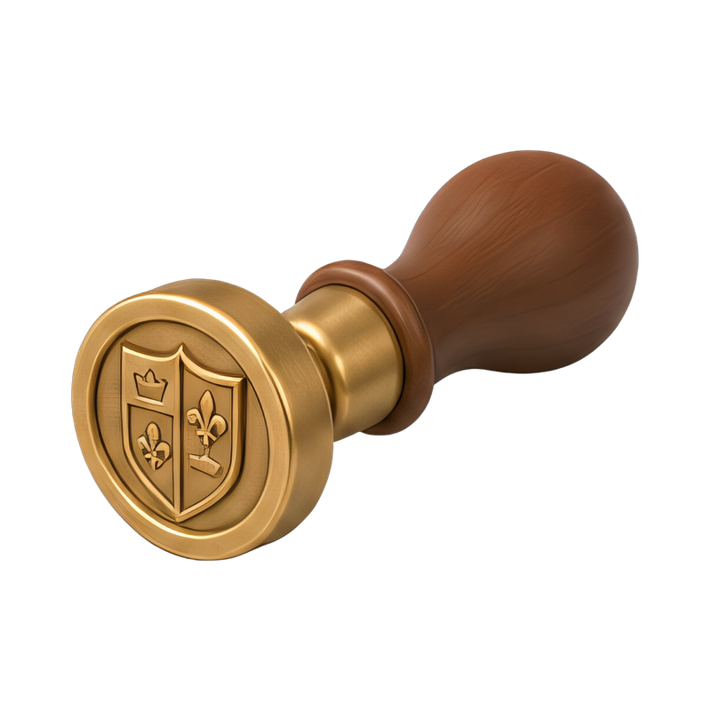 elegant wax seal stamp