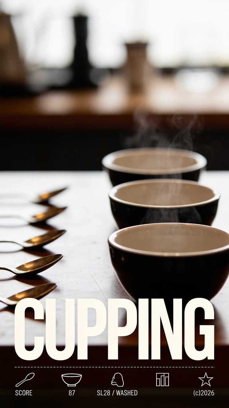 coffee cupping process