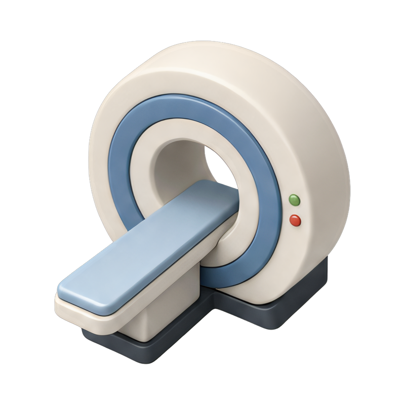 MRI magnet bore view