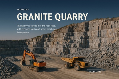 Granite Quarry: A Modern Industrial Landscape