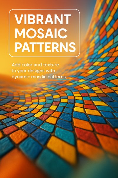 Vibrant Mosaic Patterns for Design Inspiration