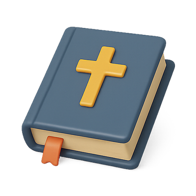 Stylized Emoji Representation of a Bible