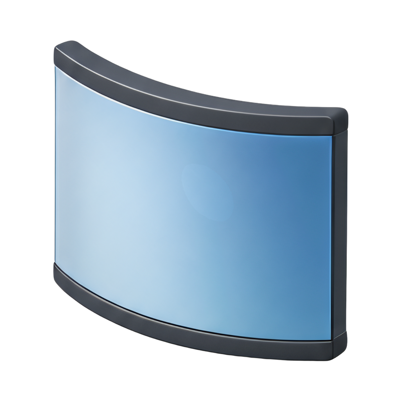 curved display panel design