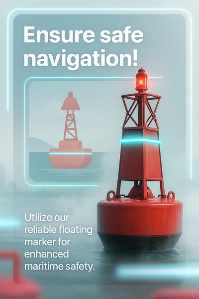 Harbor Buoy - Ensure Safe Navigation with Neon Elements