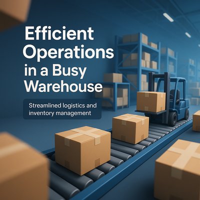 Efficient Warehouse Operations: Streamlined Logistics and Inventory Management
