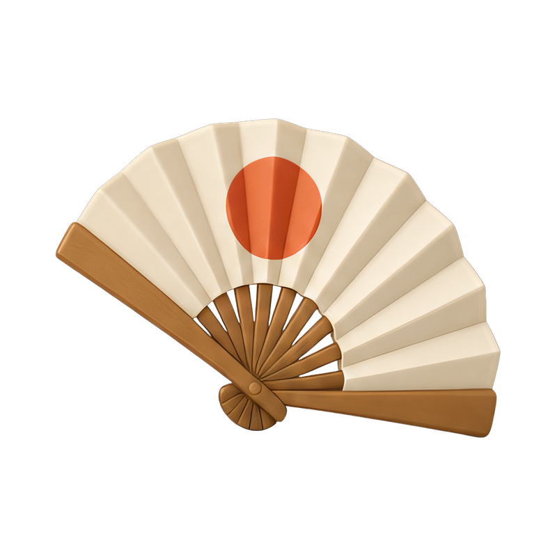 traditional folding fan design