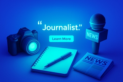 Illuminated Journalist Theme with Neon Accents