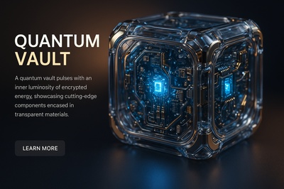 Hyperrealistic Quantum Vault with Encrypted Energy Display