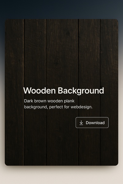 Dark Brown Wooden Plank Background for Web Design