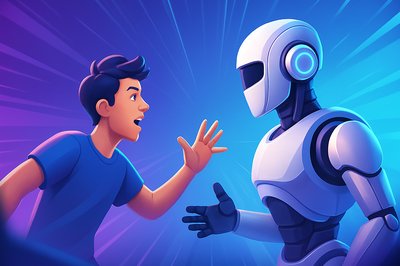 Dynamic Futuristic Conversation with AI