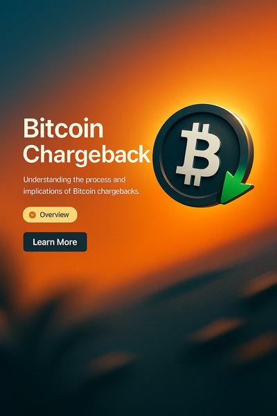 Informative Graphic on Bitcoin Chargebacks and Their Implications