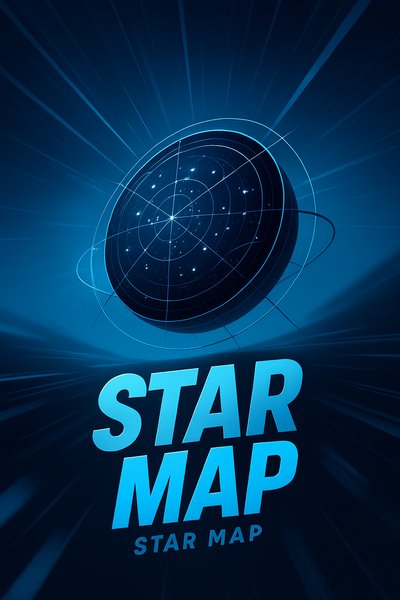 Dynamic Star Map with Engaging Visual Elements