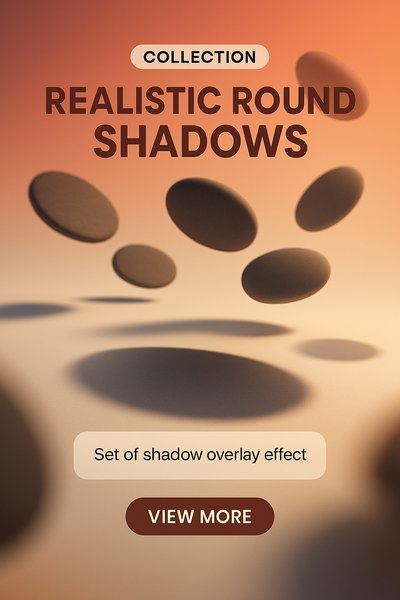 Stylized Collection of Realistic Round Shadows for Visual Effects