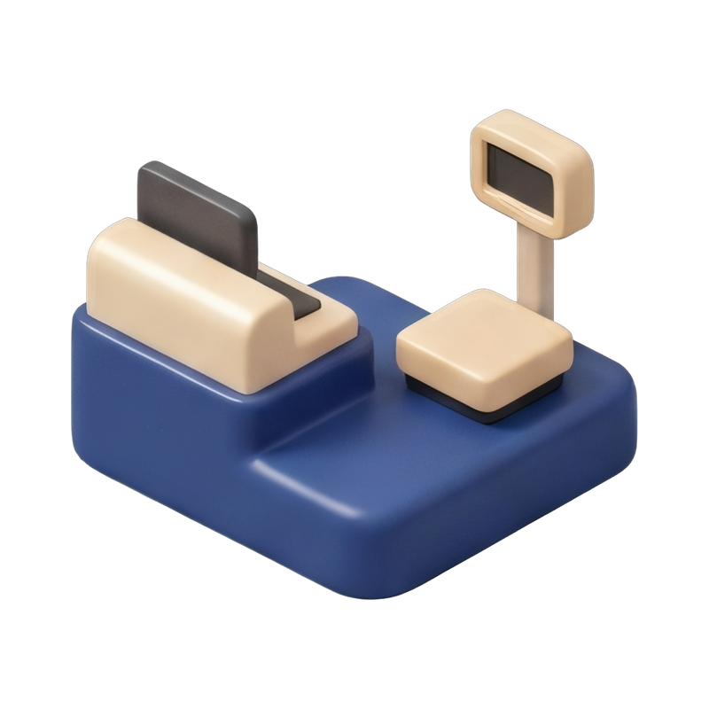 modern check-in counter design