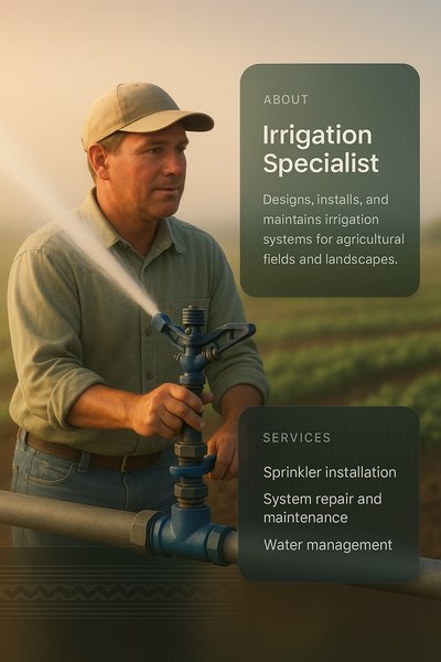 3D Design for Web: Irrigation Specialist Overview