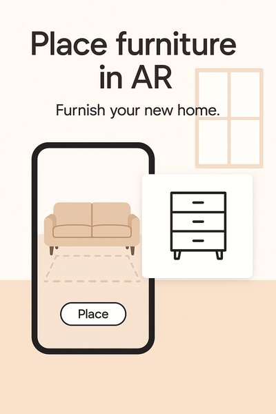 Augmented Reality Furniture Placement Interface Design